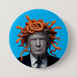 Ttump Medusa Button