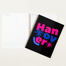 Ttypografie-Illustrationsgrafik Planer
