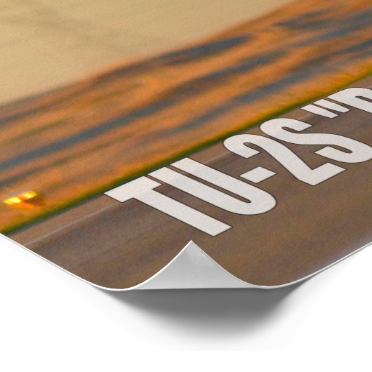 TU-2S DRAGON LADY POSTER (Ecke)