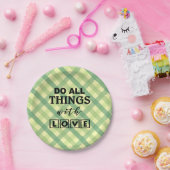 Tu ALLES MIT LIEBE! Pappteller (Party)