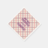Tu ALLES MIT LIEBE! Serviette (Ecke)