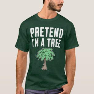 Tu als Baum vor T-Shirt