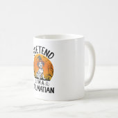 Tu als Dalmatiner Hund Halloween (3) Kaffeetasse (VorderseiteRechts)