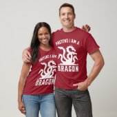 Tu als Dinosaurier T-Shirt (Unisex)