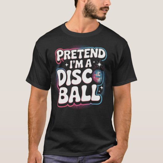 Tu Als Disco-Kugel T-Shirt (Vorderseite)