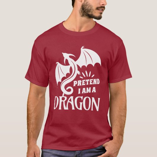 Tu als Drache T-Shirt (Vorderseite)