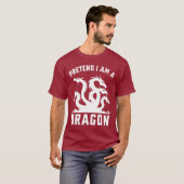 Tu als Drache T-Shirt (Vorne ganz)
