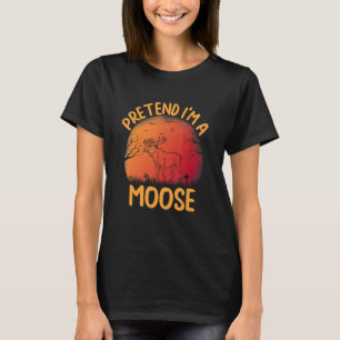 Tu als Elch-Gruppe passend Halloween-Urlaub T-Shirt