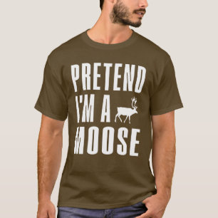 Tu als Elch vor T-Shirt