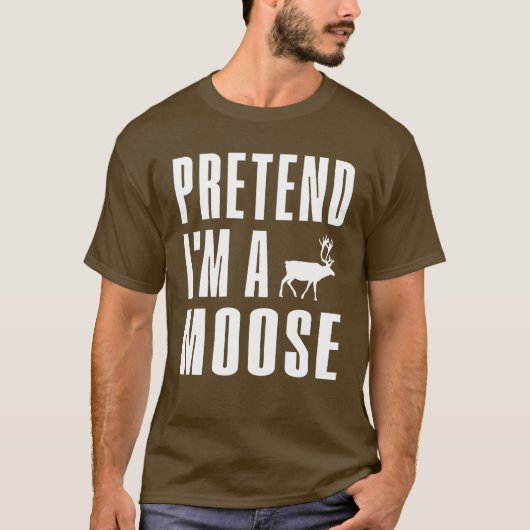 Tu als Elch vor T-Shirt (Vorderseite)