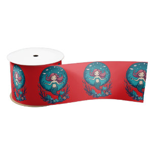 Tu als niedliche Meerjungfrau Thunder_Cove Satinband