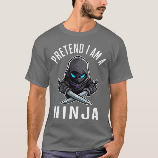 Tu als Ninja verkleidet T-Shirt (Vorderseite)
