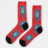 Tu als süße Meerjungfrau Thunder_Cove Socken (Linkes Detail)