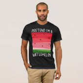 Tu als Wassermelone Lustig T-Shirt (Vorne ganz)