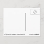 Tu Bishvat - 7 Minuten Postkarte (Rückseite)