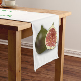 Tu Bishvat Fig Kurzer Tischläufer