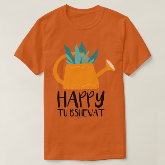 Tu BiShvat Happy Tu B'Shevat Premium T - Shirt 137 (Design vorne)