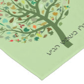Tu Bishvat Kurzer Tischläufer (Ecke)