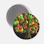 Tu Bishvat Magnet (Vorderseite/Rückseite)