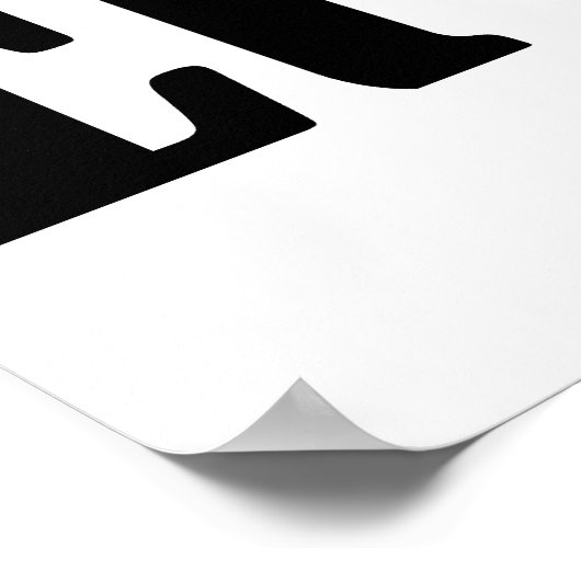 Tu, Brute Poster (Ecke)