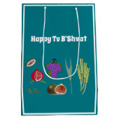 Tu B'Shvat Mittlere Geschenktüte (Rückseite)