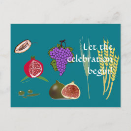 Tu B'Shvat Postkarte