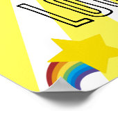 Tu das Richtige, selbst wenn niemand schaut Poster (Ecke)