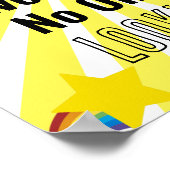 Tu das Richtige, selbst wenn niemand schaut Poster (Ecke)