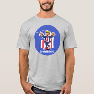 Tu den Trump-Cartoon-T - Shirt