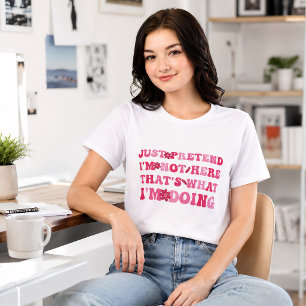 Tu einfach so, als wäre ich nicht hier Lustiger In Tri-Blend Shirt