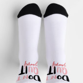 Tu es selbst Crew Socken (Oben)