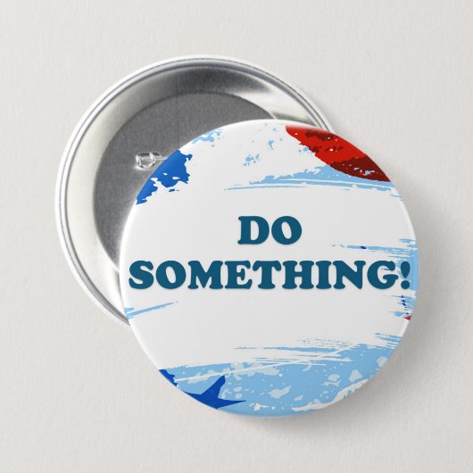 Tu etwas! Button (Vorne & Hinten)