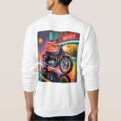 Tu heute etwas, das dir morgen hilft sweatshirt (Rückseite)