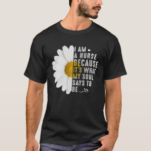 Tu I Bin Nurse Daisy Blume Kostümernährung Graduat T-Shirt