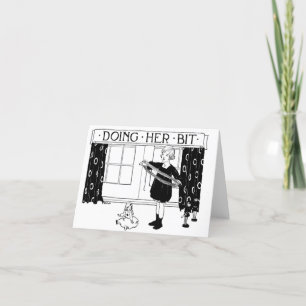 Tu ihr Stück Dankeskarte