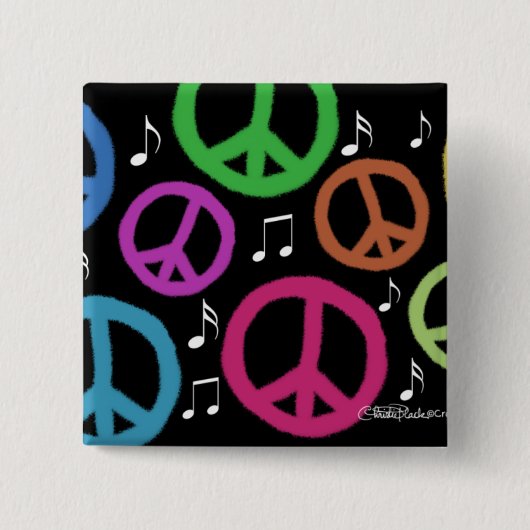 Tu in den Frieden ein! Button (Vorderseite)