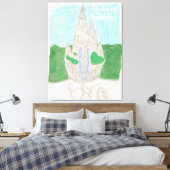 Tu Long Academy (mit name_english) Leinwanddruck (Insitu (Schlafzimmer))