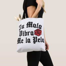 Tu Mala Vibra me la pela Einkaufstasche Tasche