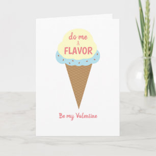 Tu mir einen Gefallen, sei mein Valentinstag, oh u Karte
