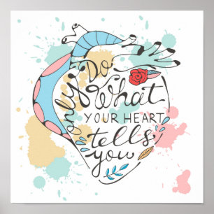 Tu nur, was dein Herz dir sagt Poster