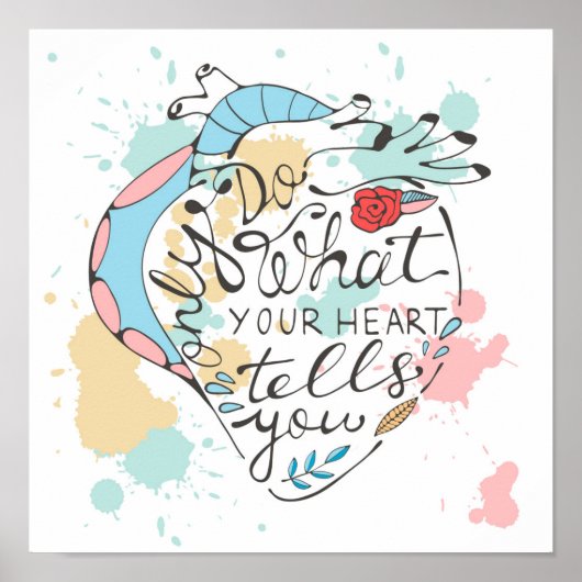 Tu nur, was dein Herz dir sagt Poster (Vorne)