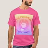 tu puedes  T-Shirt (Vorderseite)
