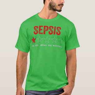 Tu Sepsis Awareness Montag Kostüm Ribbon Familie  T-Shirt