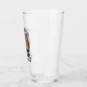 Tu so, als sei ich ein dalmatinischer Halloween-Hu Glas (Links)