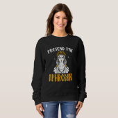 Tu so, als wäre ich Aphrodite antike Griechenland Sweatshirt (Vorne ganz)