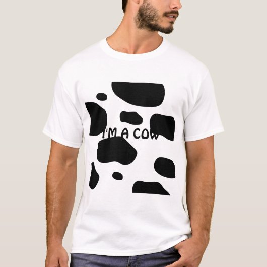 Tu so, als wäre ich COW T-Shirt (Vorderseite)