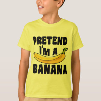 Tu so, als wäre ich ein Bananenfaulpelz-Kostüm T-Shirt