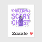 Tu so, als wäre ich ein Beängstigender Geist - Son Aufkleber (Blatt)