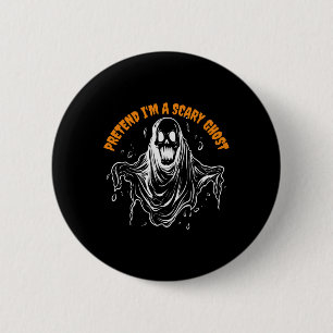 Tu so, als wäre ich ein Beängstigendes Geisterhaus Button