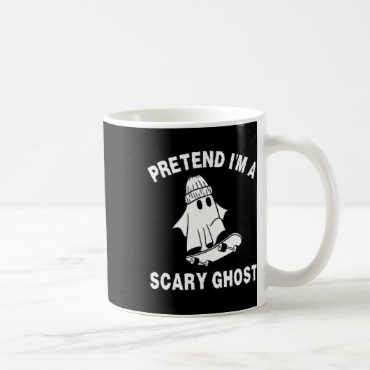 Tu so, als wäre ich ein Beängstigendes Geisterhaus Kaffeetasse (Rechts)